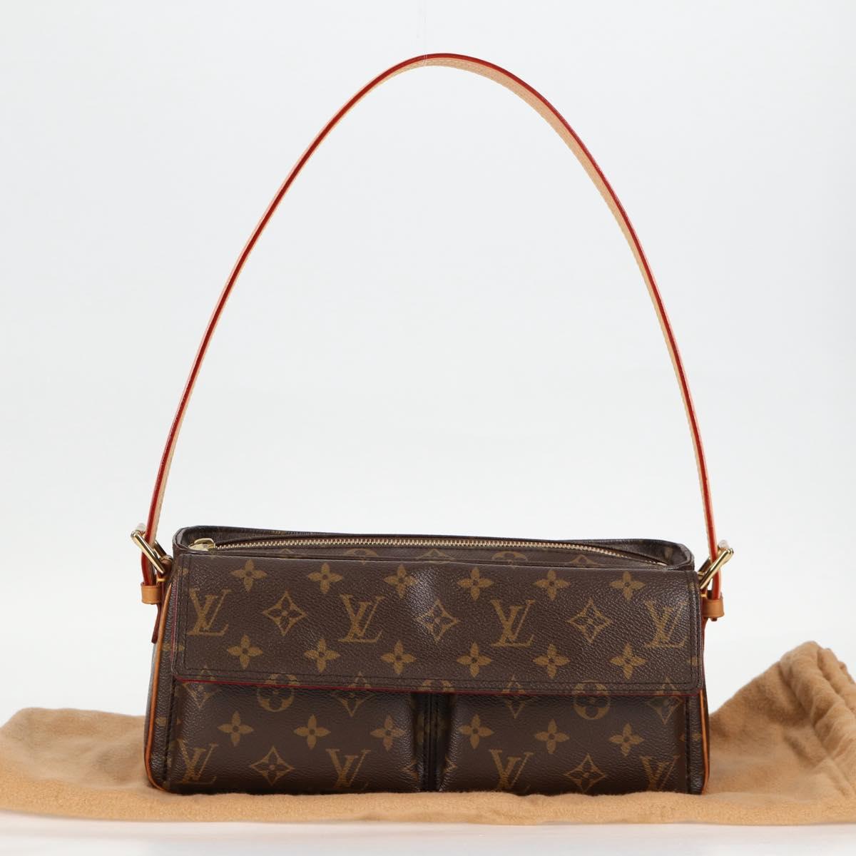 LOUIS VUITTON Monogram Viva Cite MM Shoulder Bag M51164 LV Auth 121285V
