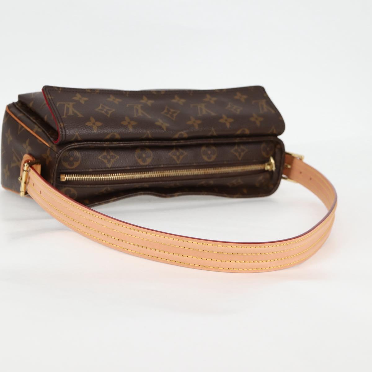 LOUIS VUITTON Monogram Viva Cite MM Shoulder Bag M51164 LV Auth 121285V