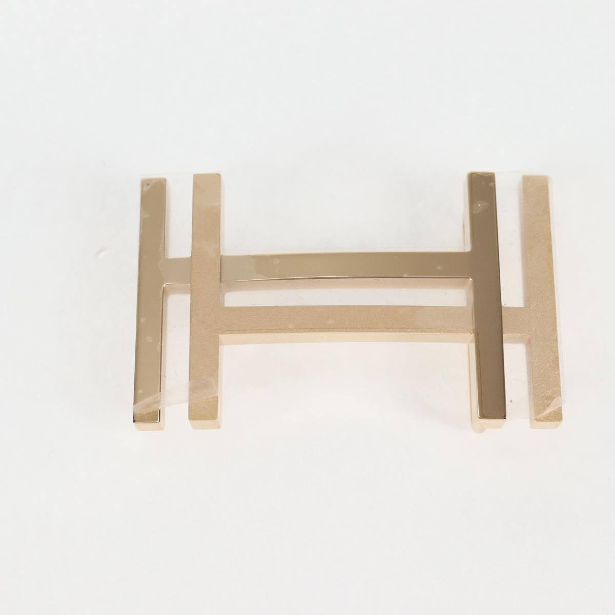 HERMES Constance Belt Leather 48"" Wine Red Auth 121287M