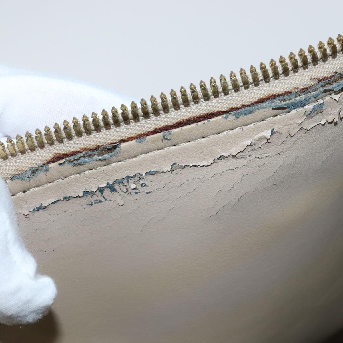 LOUIS VUITTON Monogram Vernis Mercer Boston Bag Beige M91000 LV Auth 121313