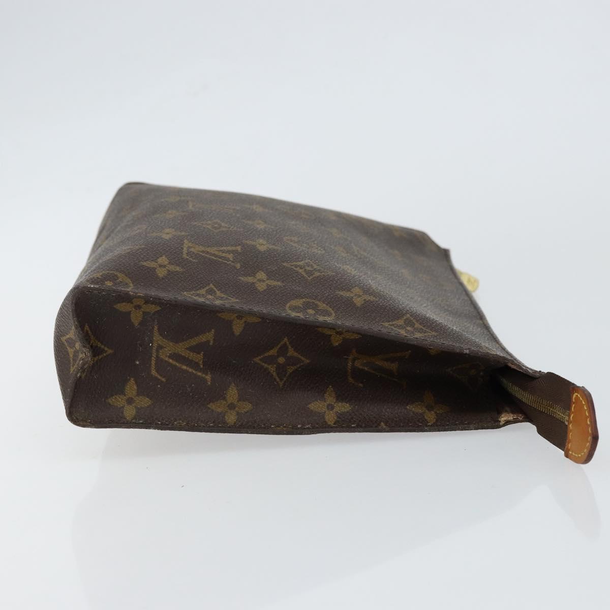 LOUIS VUITTON Monogram Poche Toilette 26 Pouch M47542 LV Auth 121315