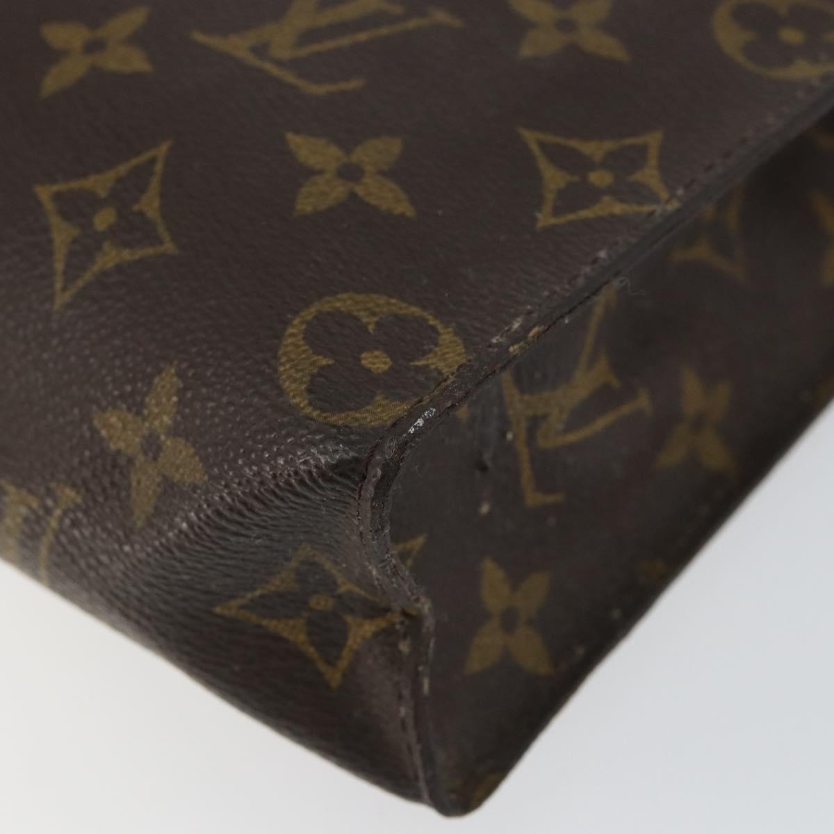 LOUIS VUITTON Monogram Poche Toilette 26 Pouch M47542 LV Auth 121315