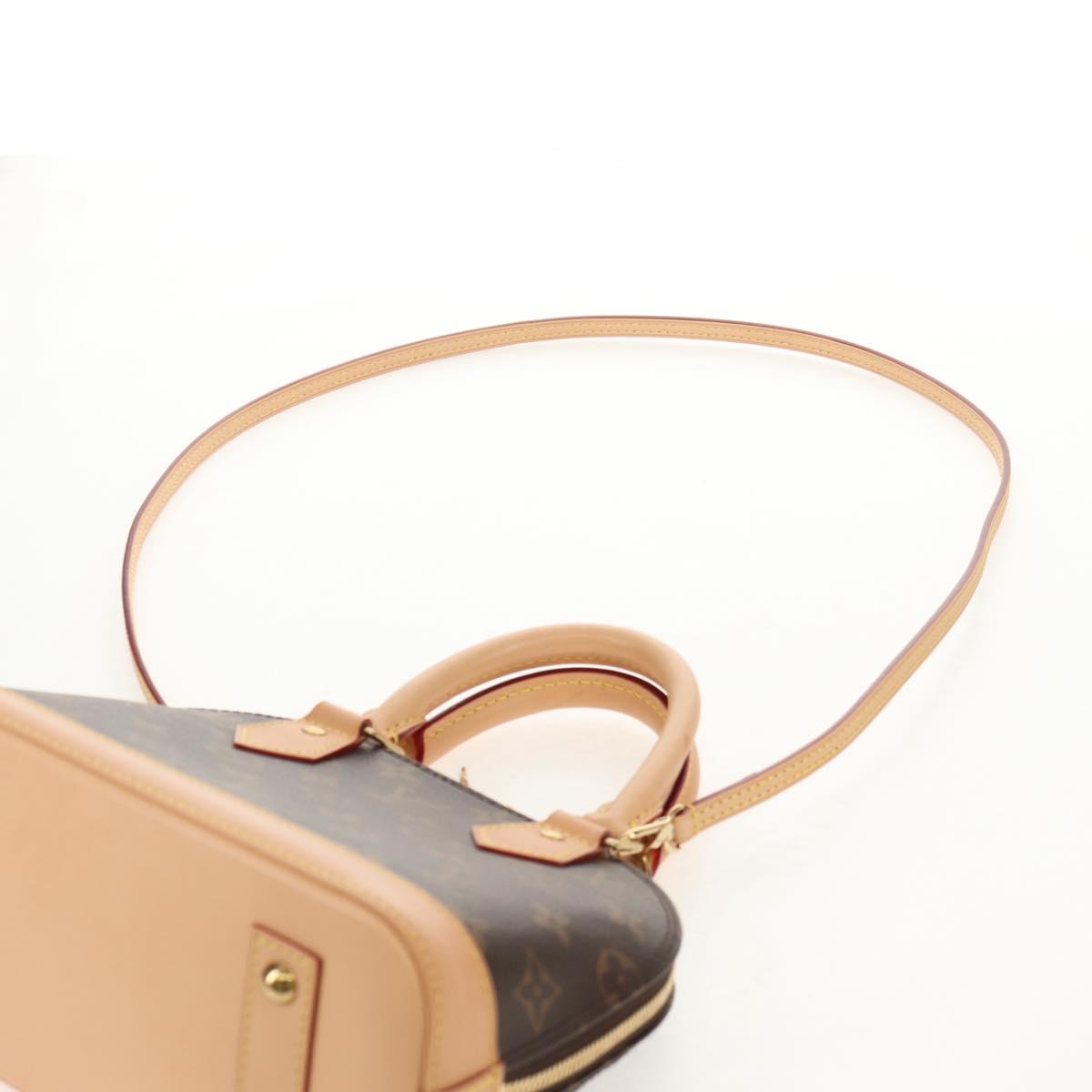 LOUIS VUITTON Monogram Alma BB Hand Bag 2way M53152 LV Auth 121327M