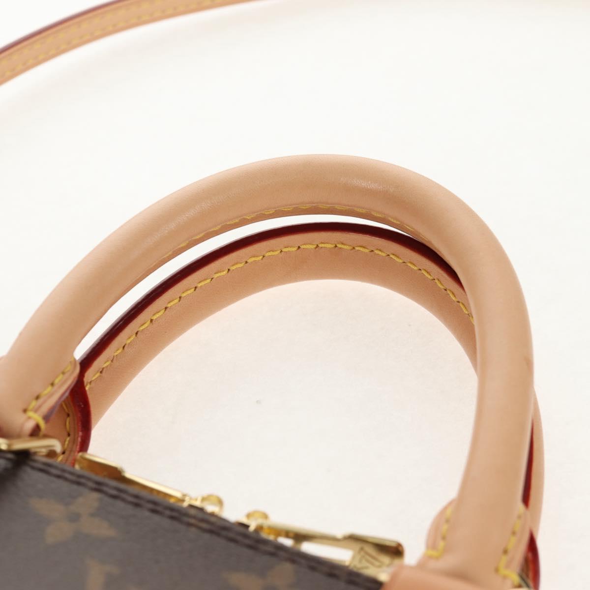 LOUIS VUITTON Monogram Alma BB Hand Bag 2way M53152 LV Auth 121327M