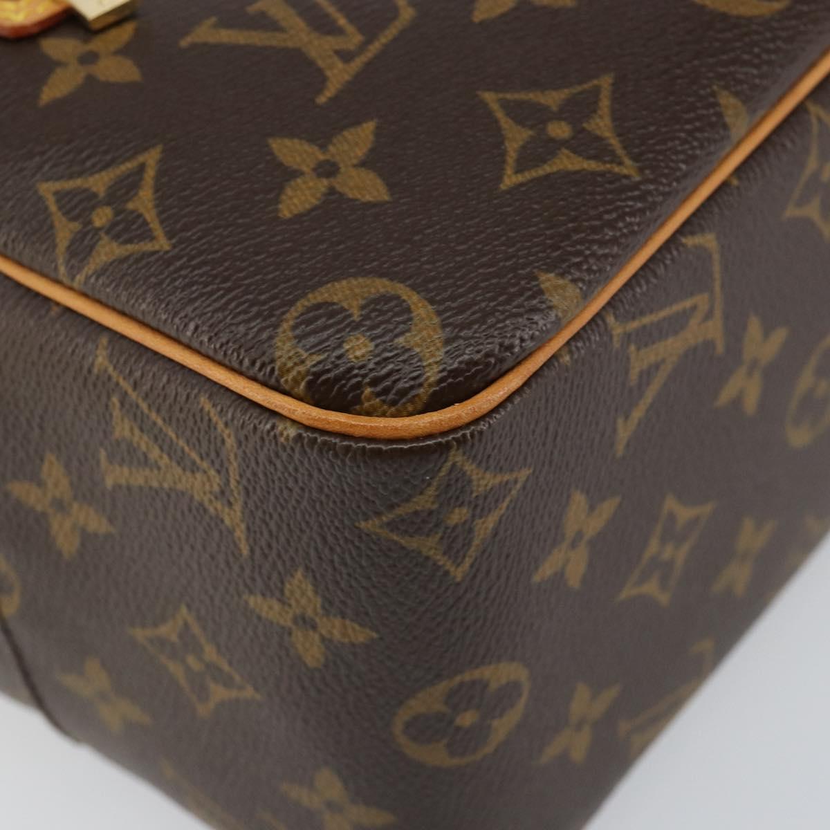 LOUIS VUITTON Monogram Cite MM Hand Bag M51182 LV Auth 121329V