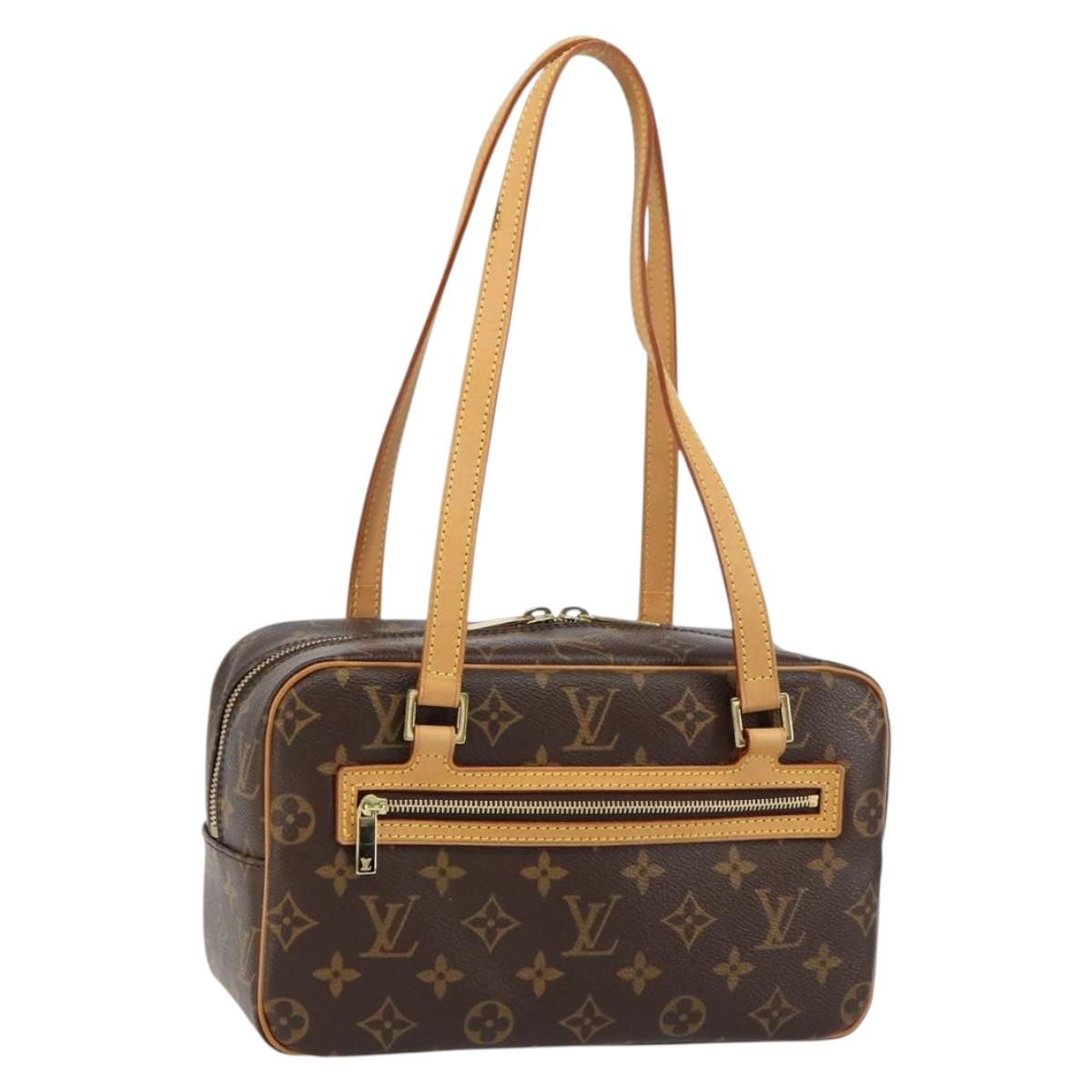 LOUIS VUITTON Monogram Cite MM Hand Bag M51182 LV Auth 121329V