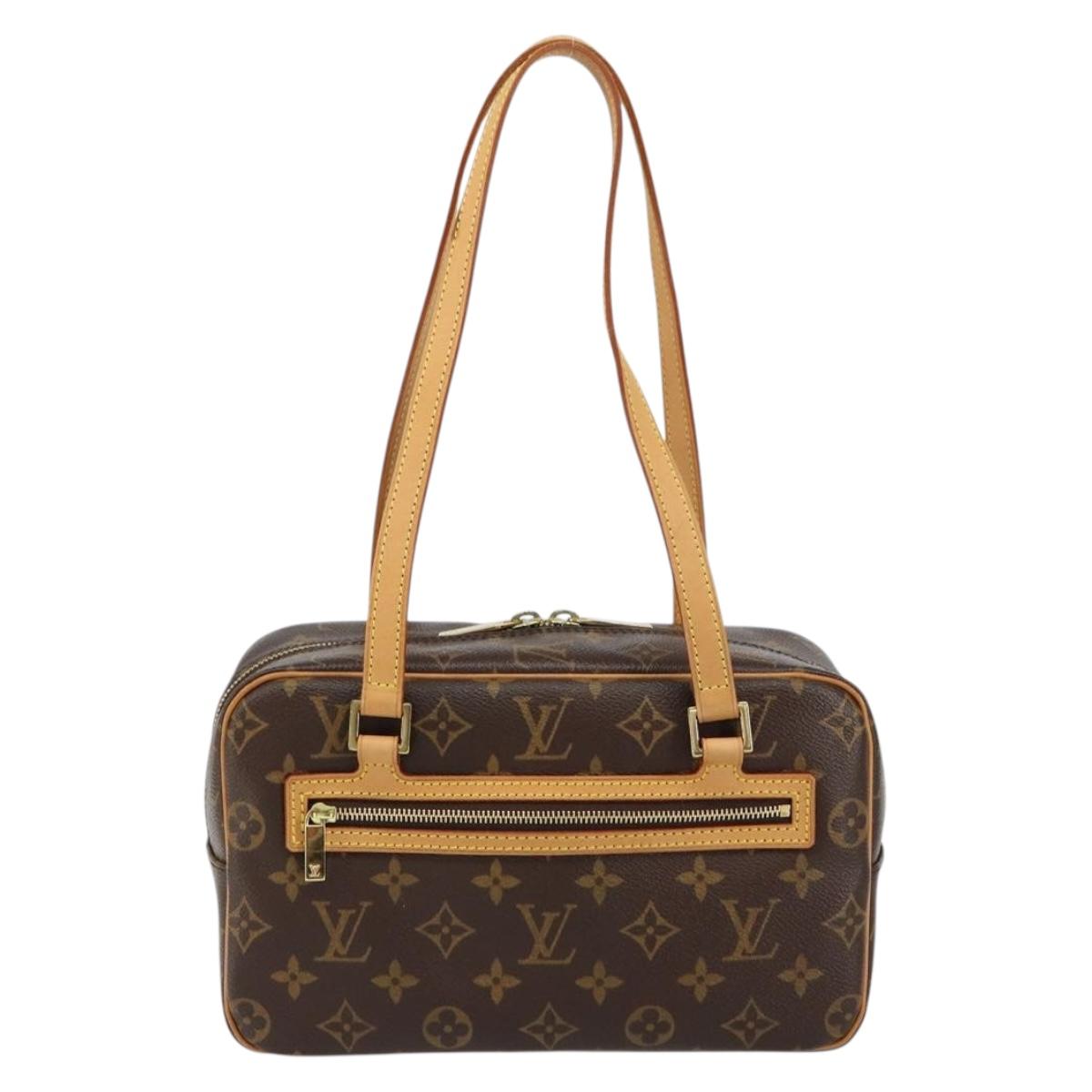 LOUIS VUITTON Monogram Cite MM Hand Bag M51182 LV Auth 121329V