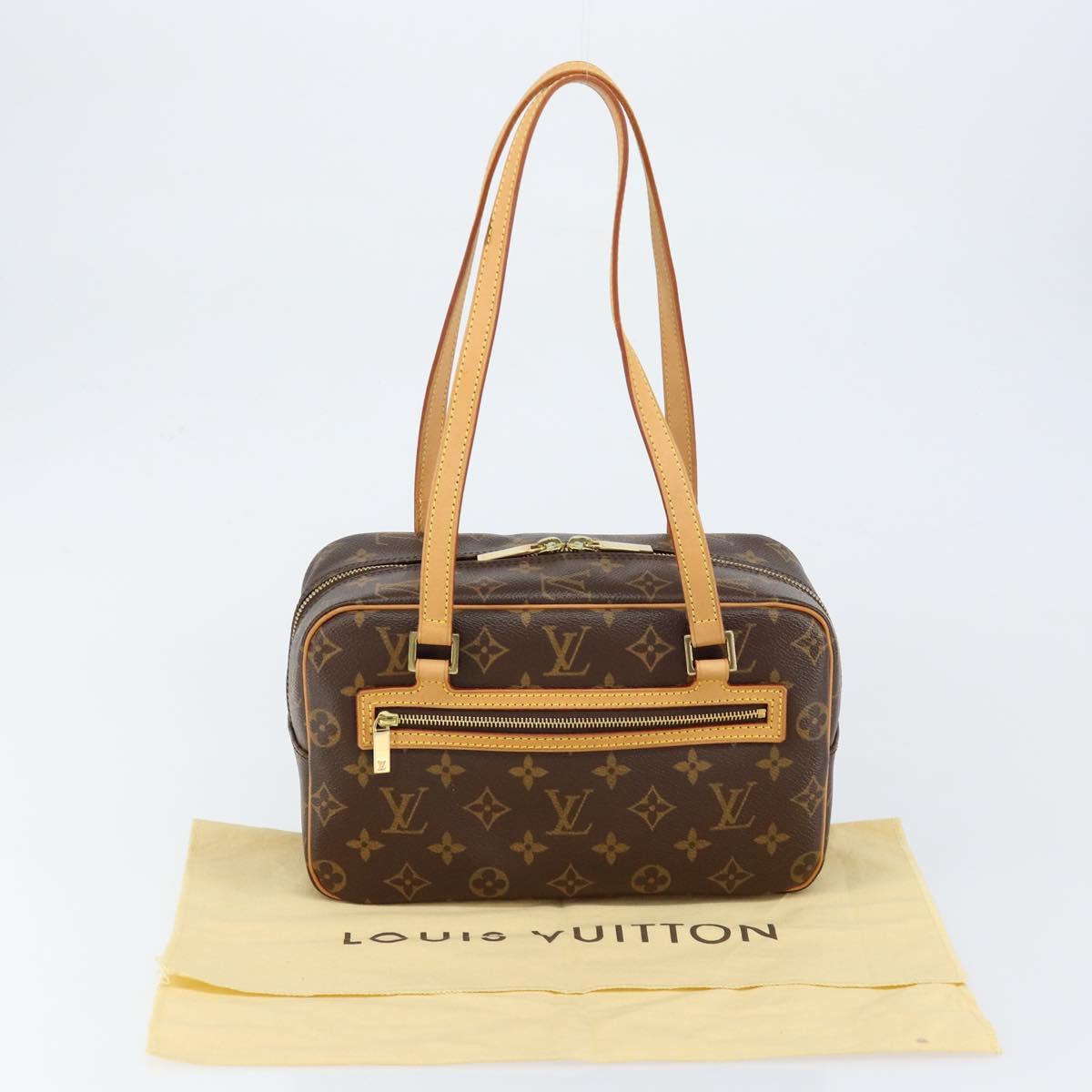 LOUIS VUITTON Monogram Cite MM Hand Bag M51182 LV Auth 121329V