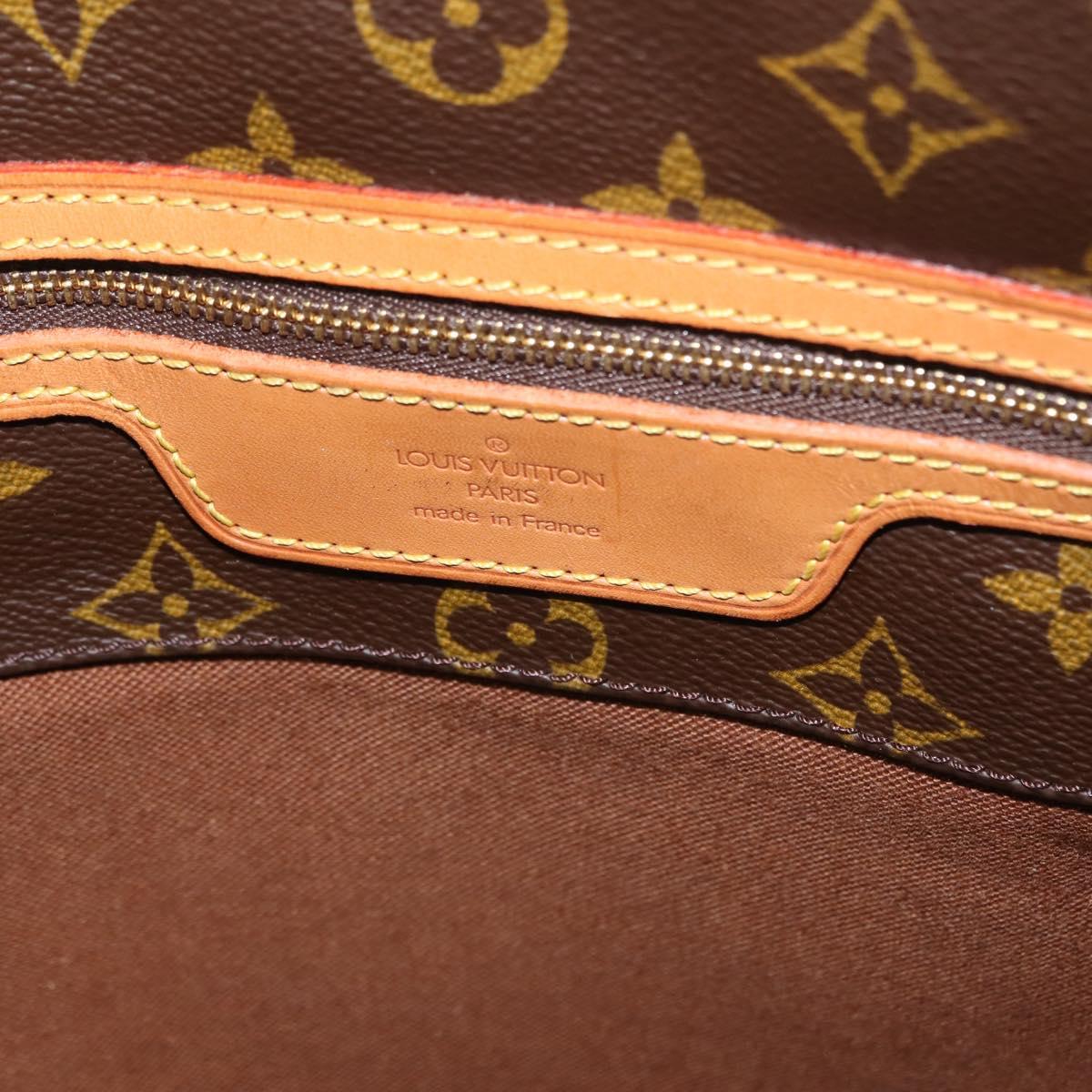 LOUIS VUITTON Monogram Sac Shopping Tote Bag M51108 LV Auth 121334