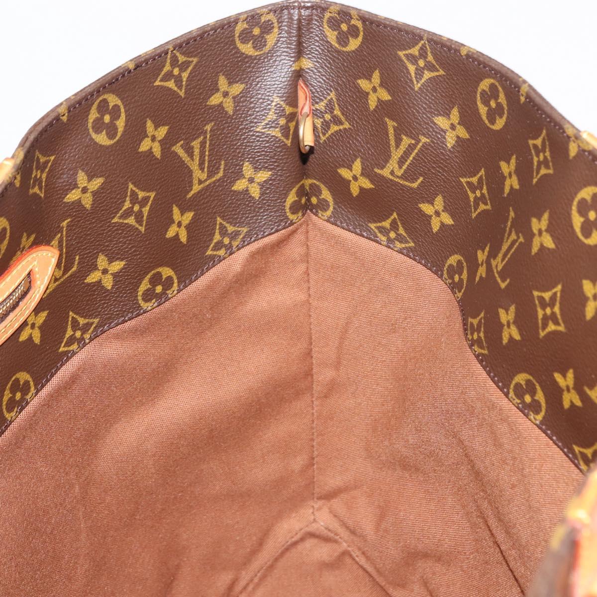 LOUIS VUITTON Monogram Sac Shopping Tote Bag M51108 LV Auth 121334