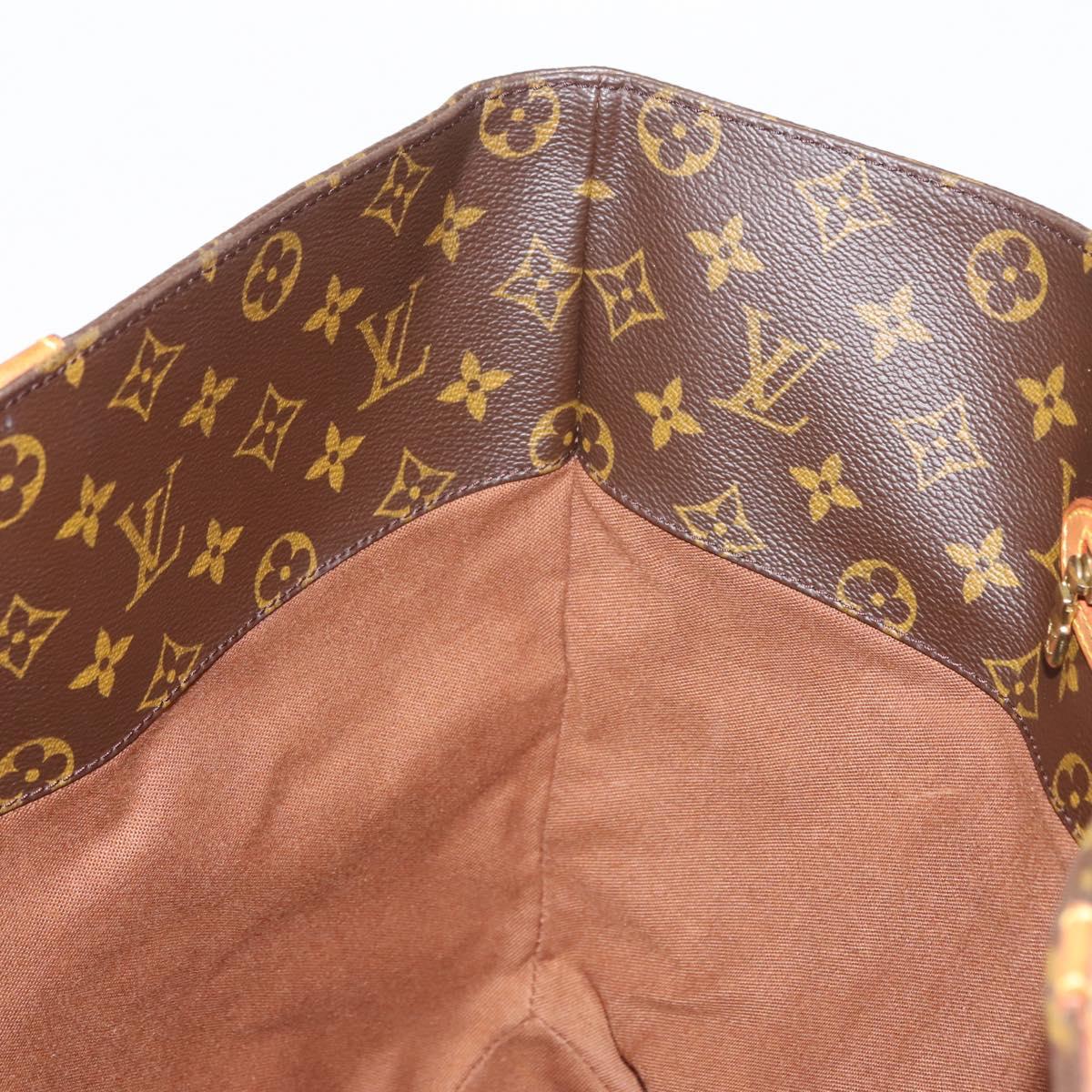 LOUIS VUITTON Monogram Sac Shopping Tote Bag M51108 LV Auth 121334