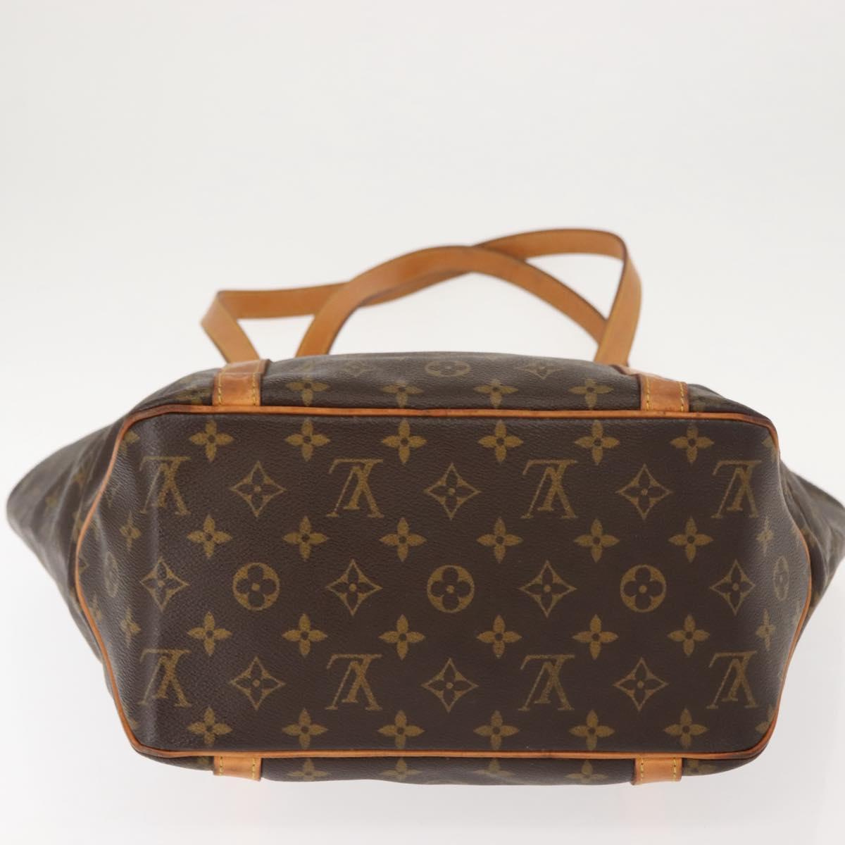 LOUIS VUITTON Monogram Sac Shopping Tote Bag M51108 LV Auth 121334