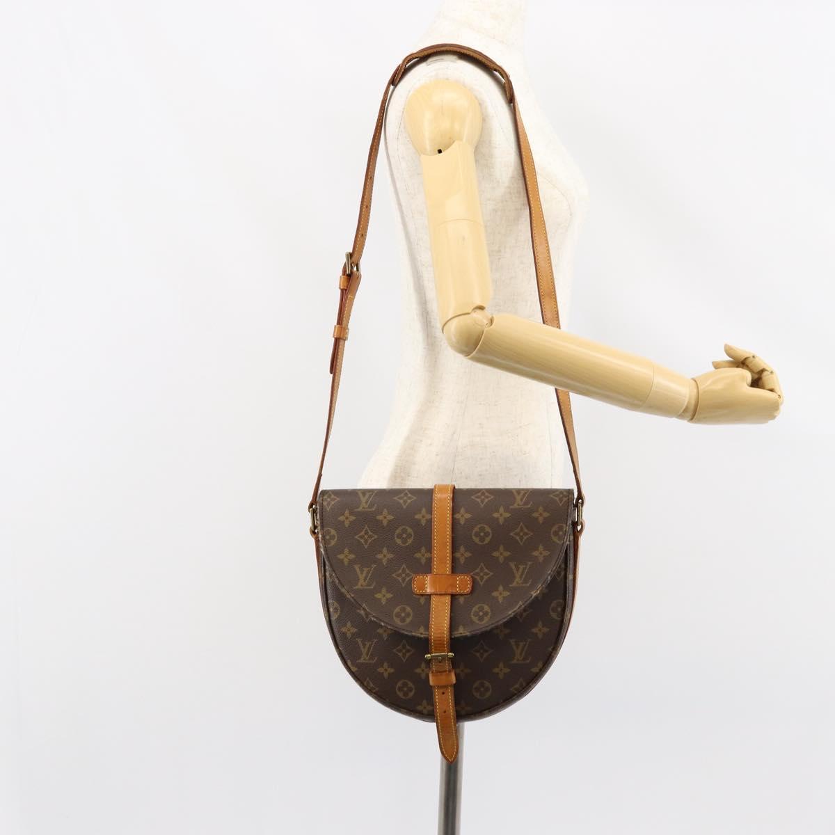 LOUIS VUITTON Monogram Chantilly GM Shoulder Bag M51232 LV Auth 121335