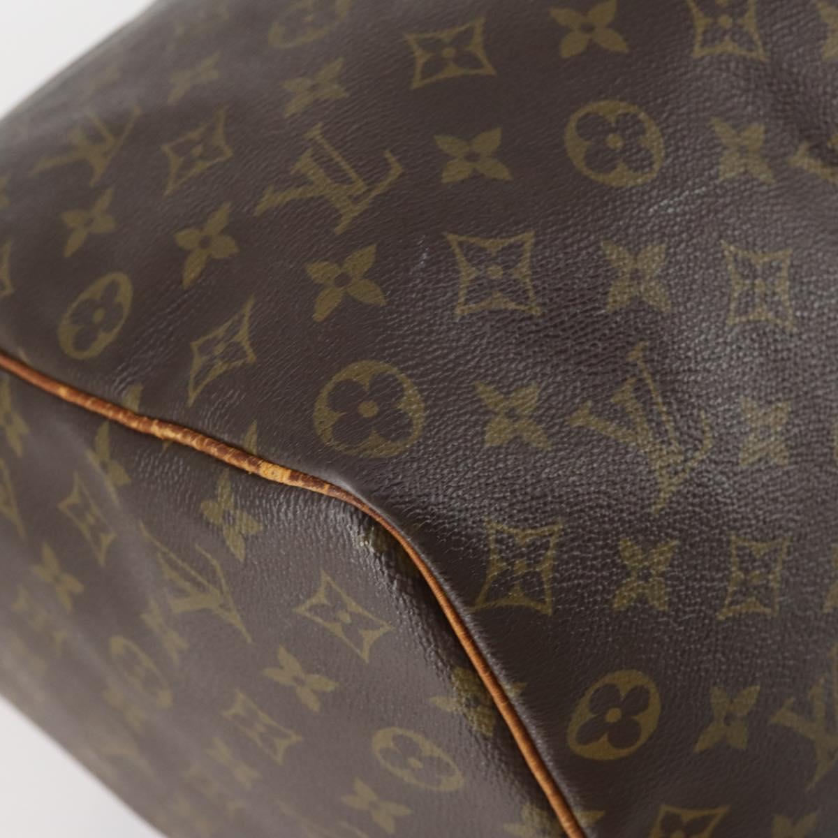 LOUIS VUITTON Monogram Keepall 50 Boston Bag M41426 LV Auth 121339