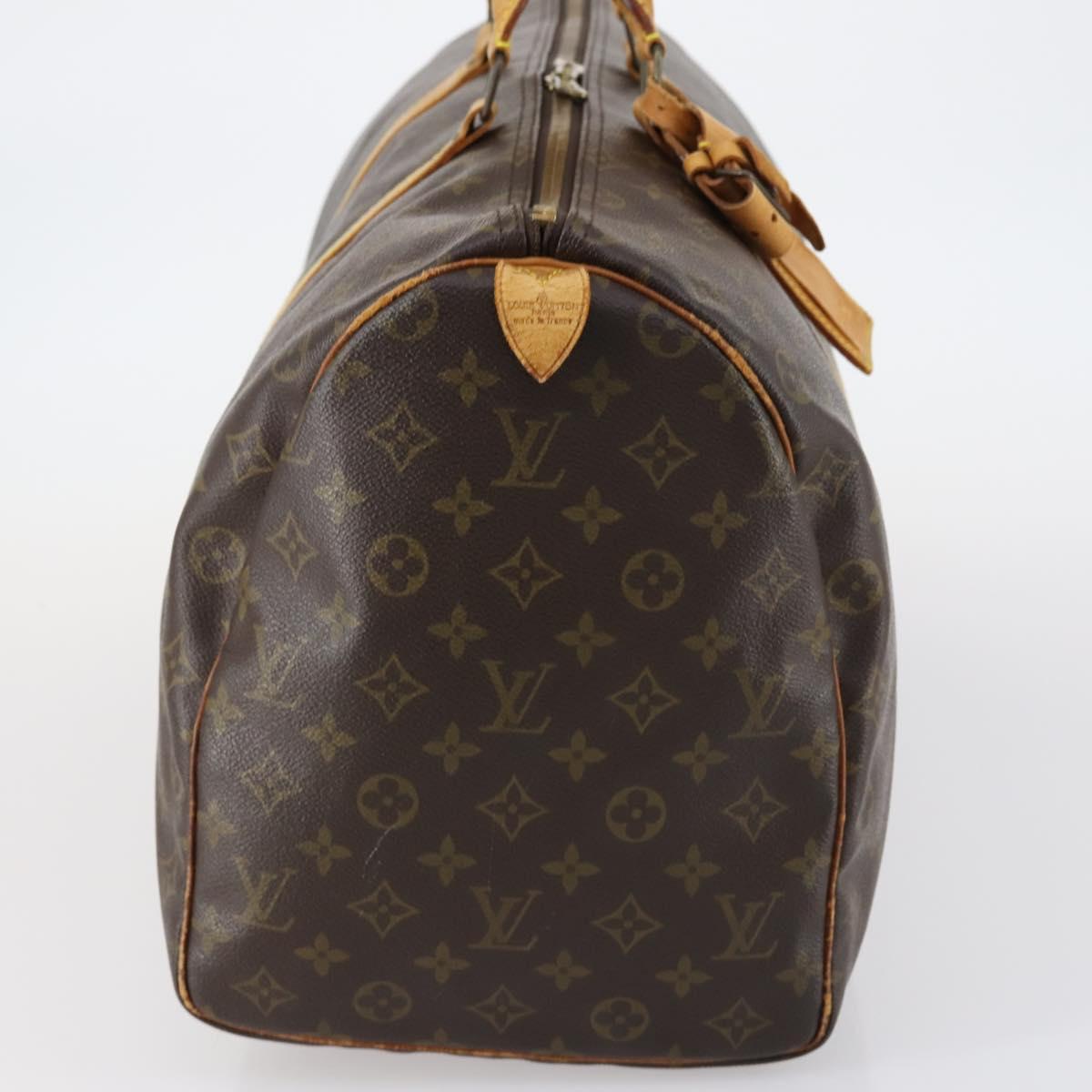 LOUIS VUITTON Monogram Keepall 50 Boston Bag M41426 LV Auth 121339