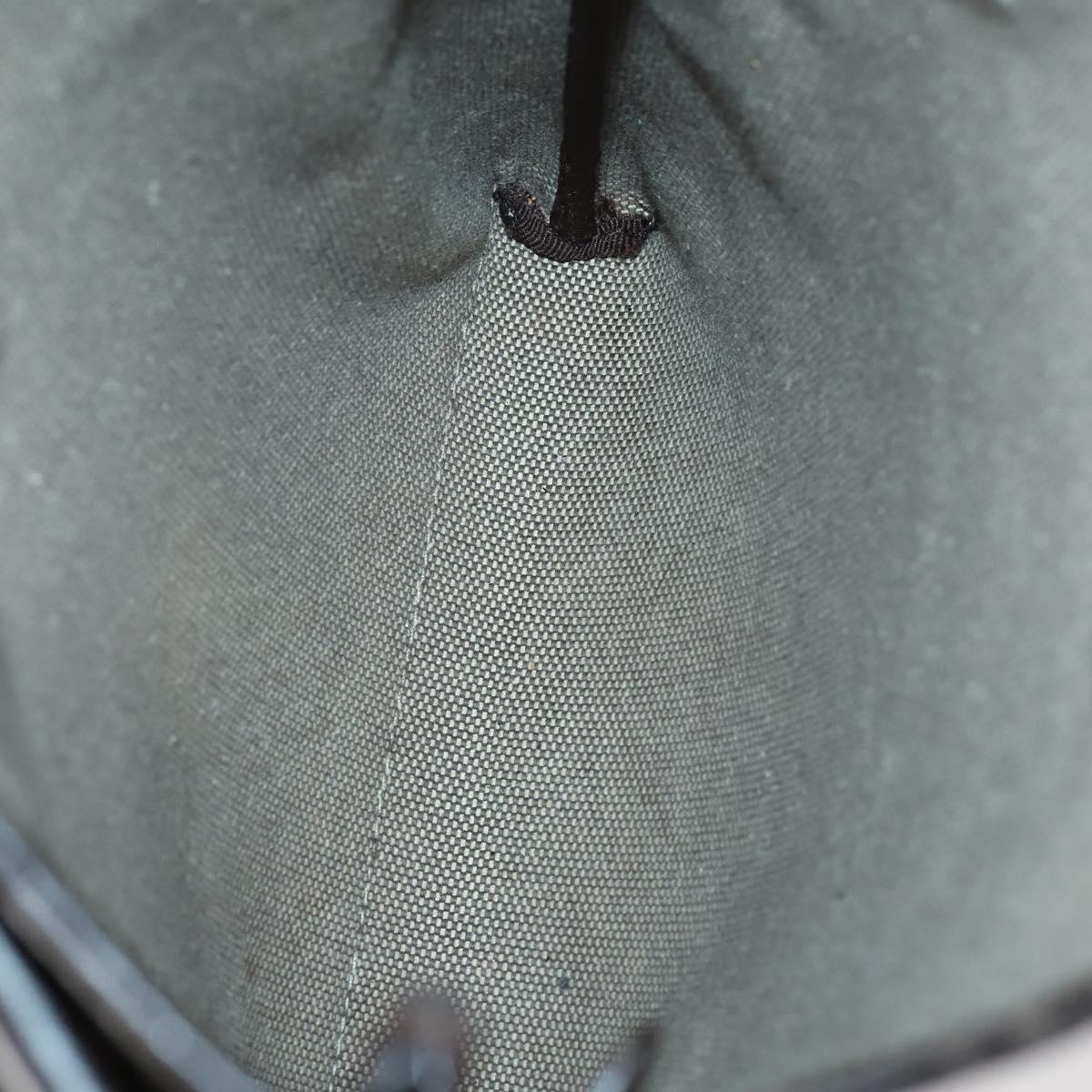 Salvatore Ferragamo Shoulder Bag PVC Nylon 2 Set Beige Black Auth 121346