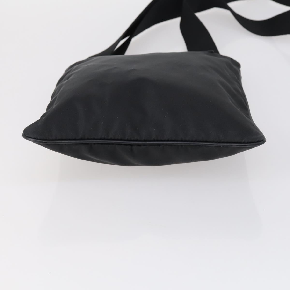 Salvatore Ferragamo Shoulder Bag PVC Nylon 2 Set Beige Black Auth 121346