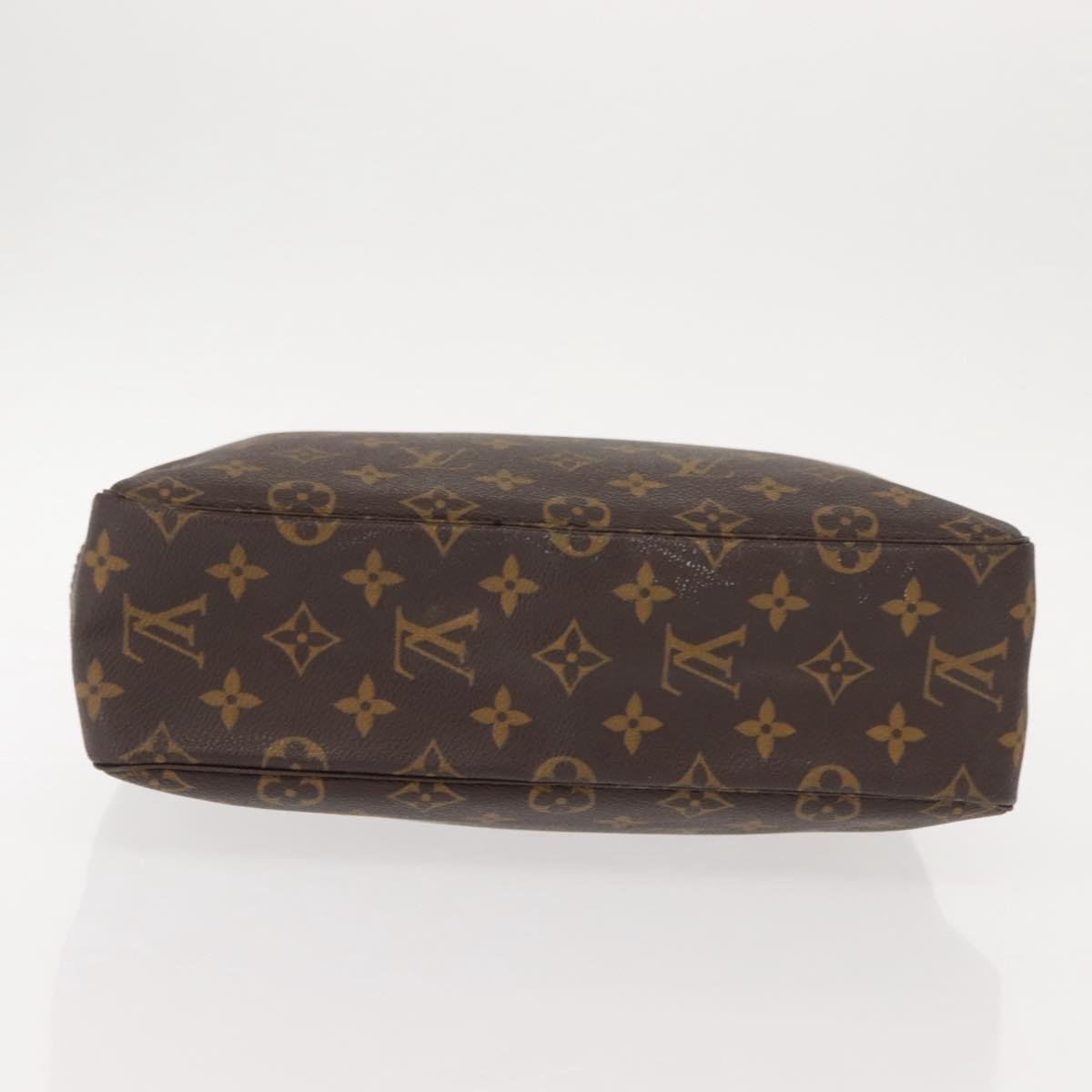 LOUIS VUITTON Monogram Trousse Toilette 28 Clutch Bag M47522 LV Auth 121351