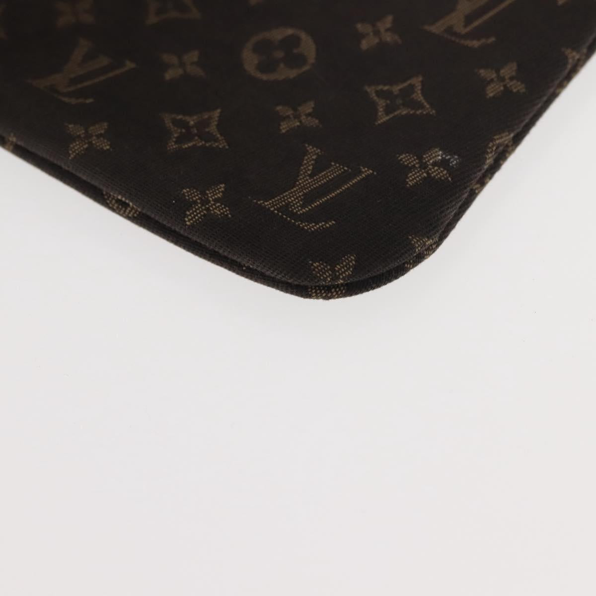 LOUIS VUITTON Monogram Idylle Pochette Cles Coin Purse Fuzan M62994 Auth 121382V