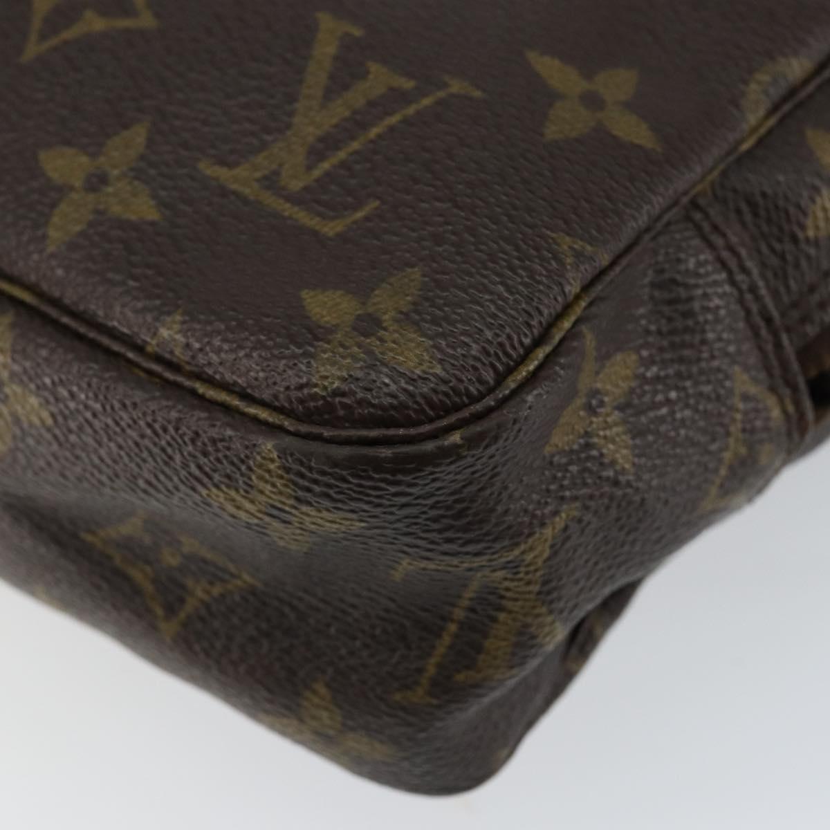 LOUIS VUITTON Monogram Trousse Toilette 23 Clutch Bag M47524 LV Auth 121389