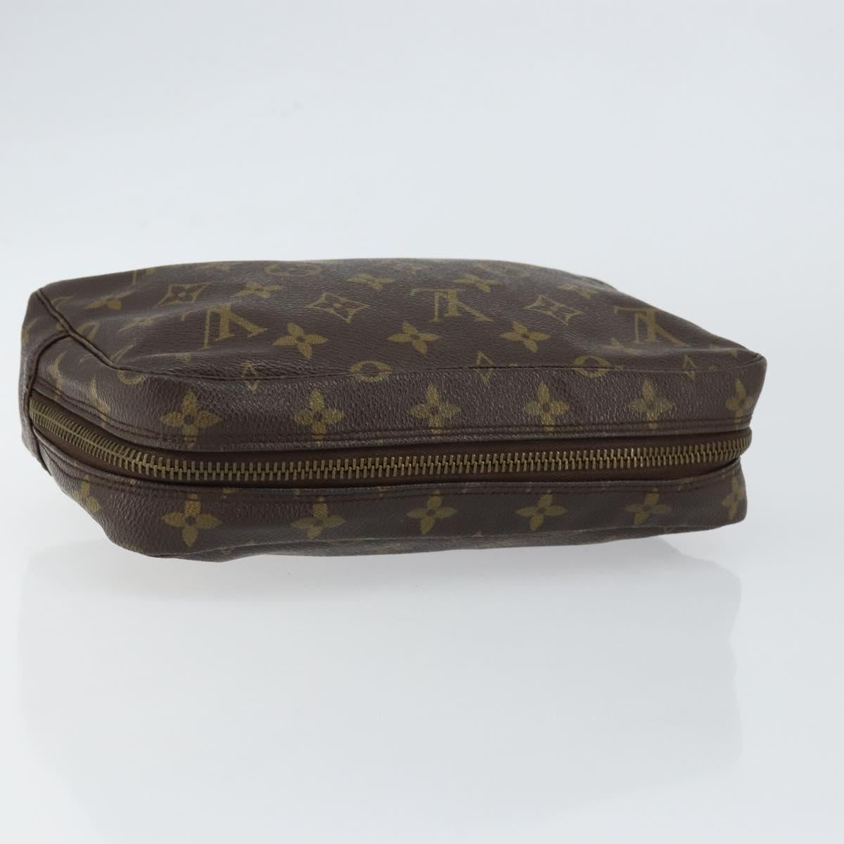 LOUIS VUITTON Monogram Trousse Toilette 23 Clutch Bag M47524 LV Auth 121389