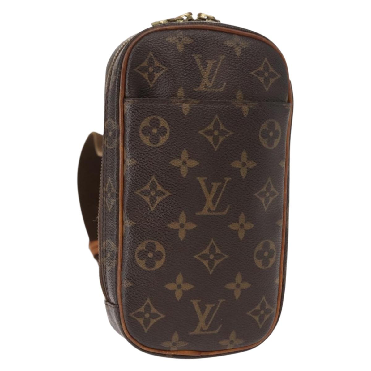 LOUIS VUITTON Monogram Pochette Gange Shoulder Bag M51870 LV Auth 121390