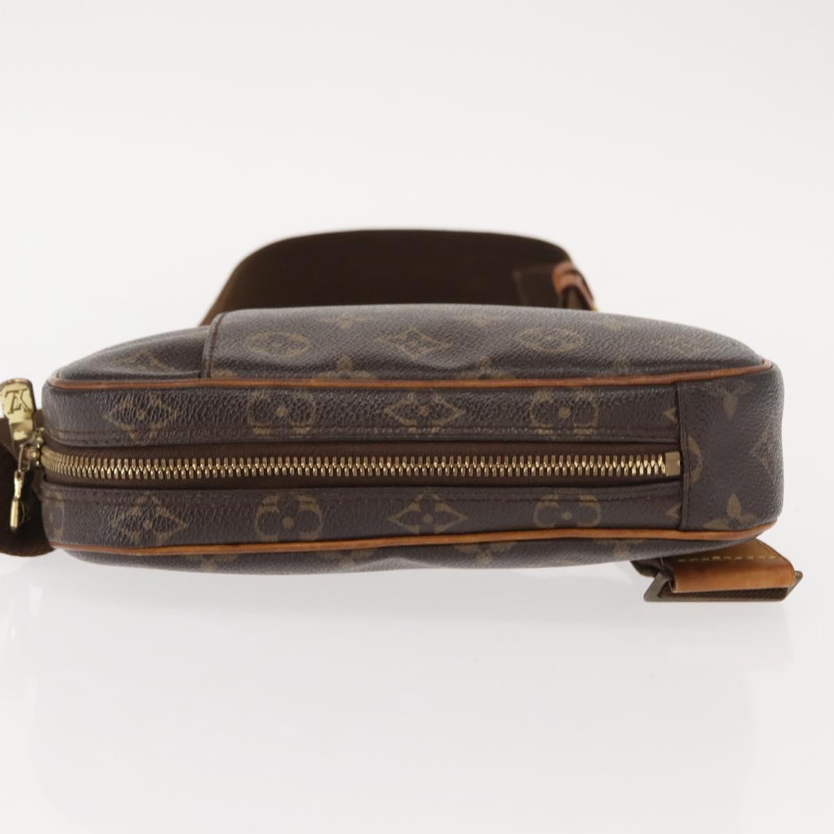 LOUIS VUITTON Monogram Pochette Gange Shoulder Bag M51870 LV Auth 121390