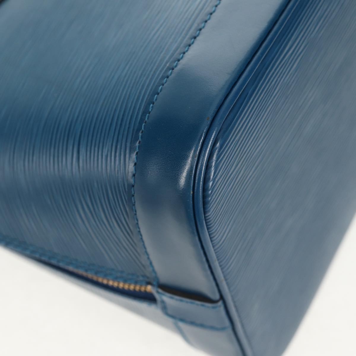 LOUIS VUITTON Epi Alma Hand Bag Toledo Blue M52145 LV Auth 121391V