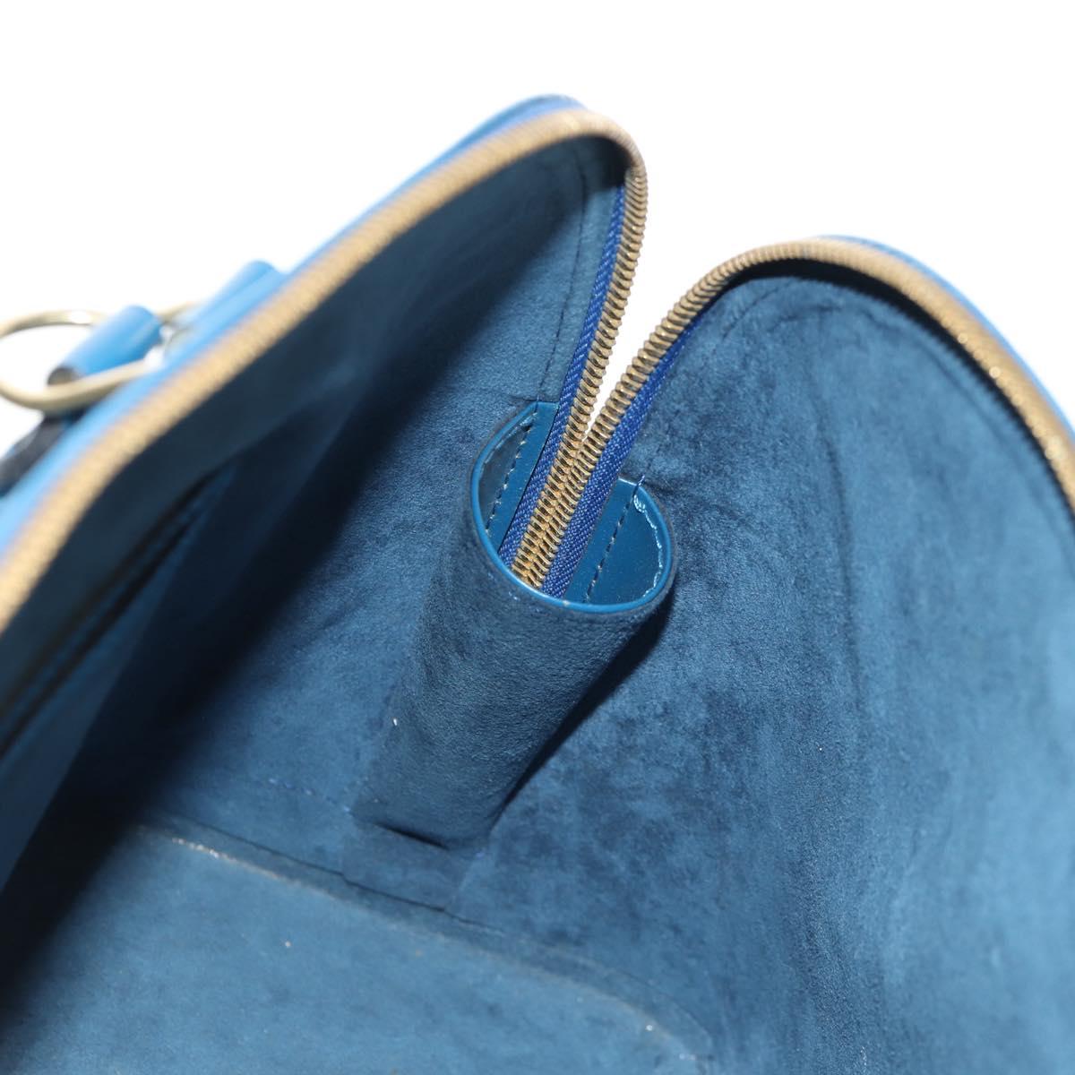 LOUIS VUITTON Epi Alma Hand Bag Toledo Blue M52145 LV Auth 121391V