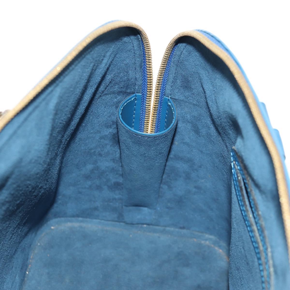 LOUIS VUITTON Epi Alma Hand Bag Toledo Blue M52145 LV Auth 121391V