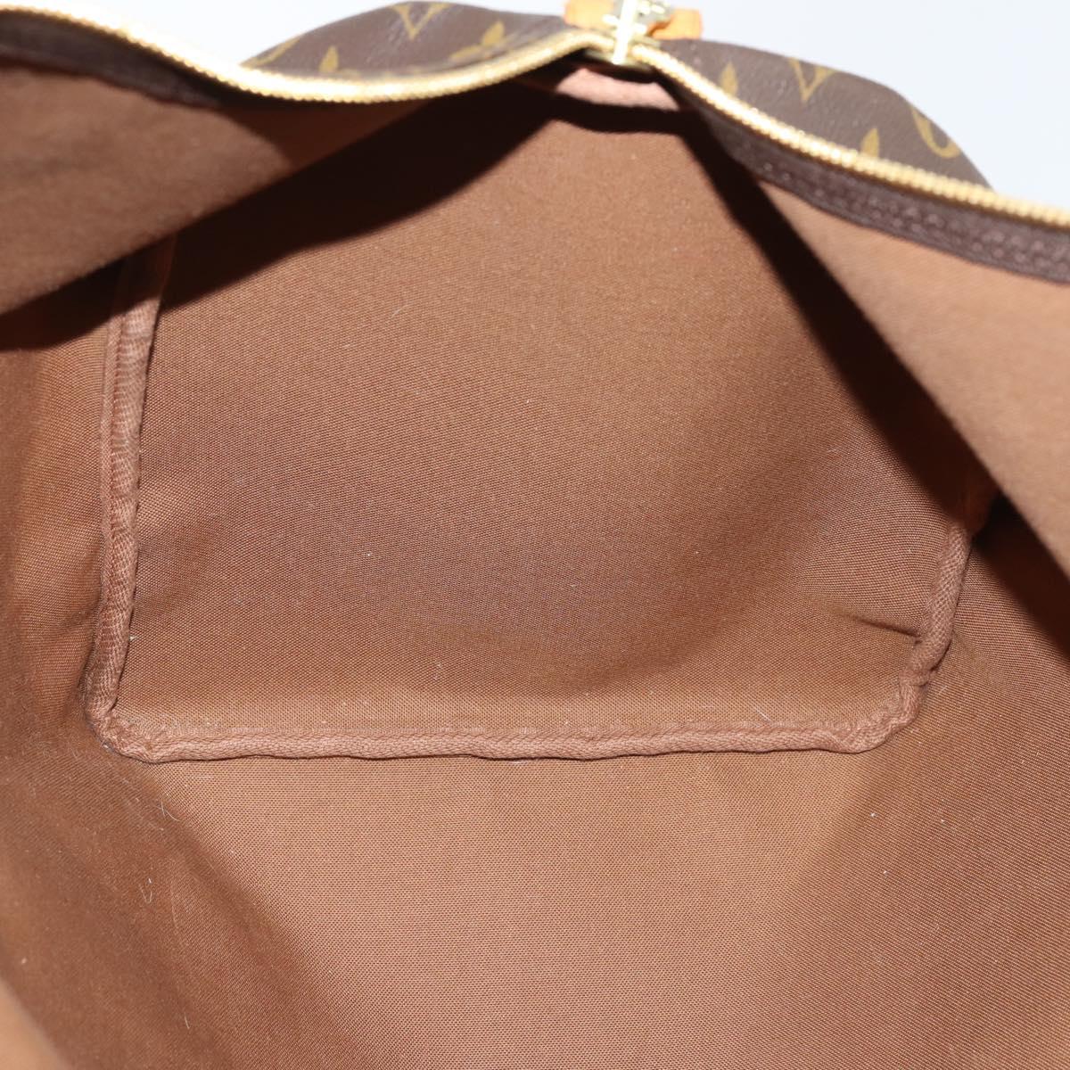 LOUIS VUITTON Monogram Keepall 55 Boston Bag M41424 LV Auth 121396