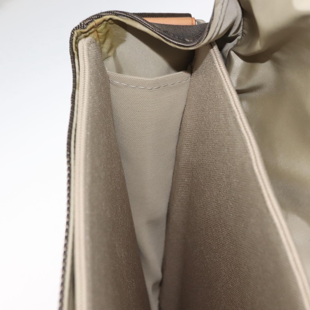 LOUIS VUITTON Damier Geant Petite Message Shoulder Bag Tail M93617 Auth 121397V