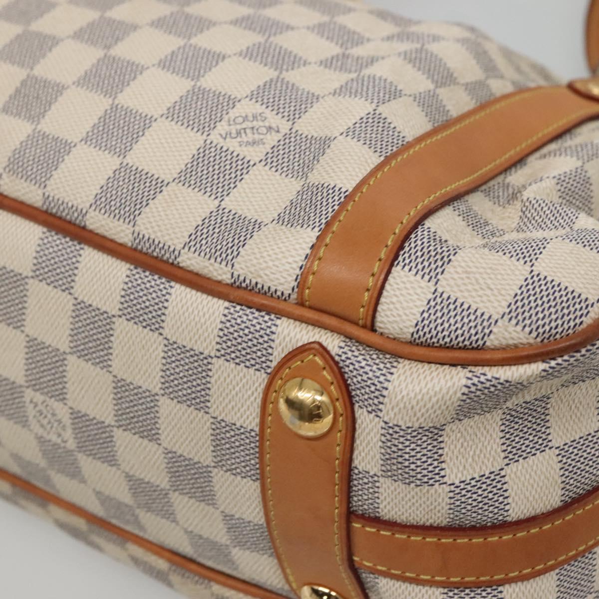 LOUIS VUITTON Damier Azur Stresa PM Tote Bag M51188 LV Auth 121402