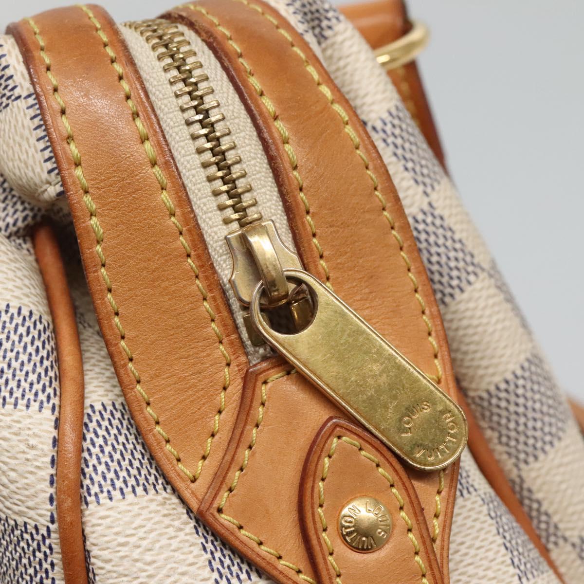 LOUIS VUITTON Damier Azur Stresa PM Tote Bag M51188 LV Auth 121402