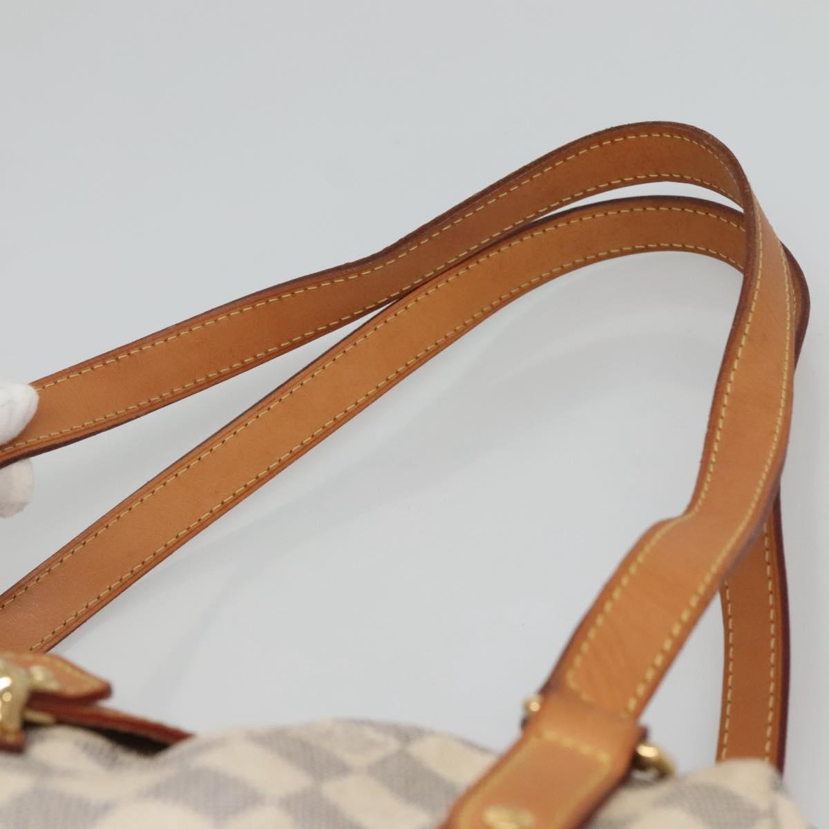 LOUIS VUITTON Damier Azur Stresa PM Tote Bag M51188 LV Auth 121402
