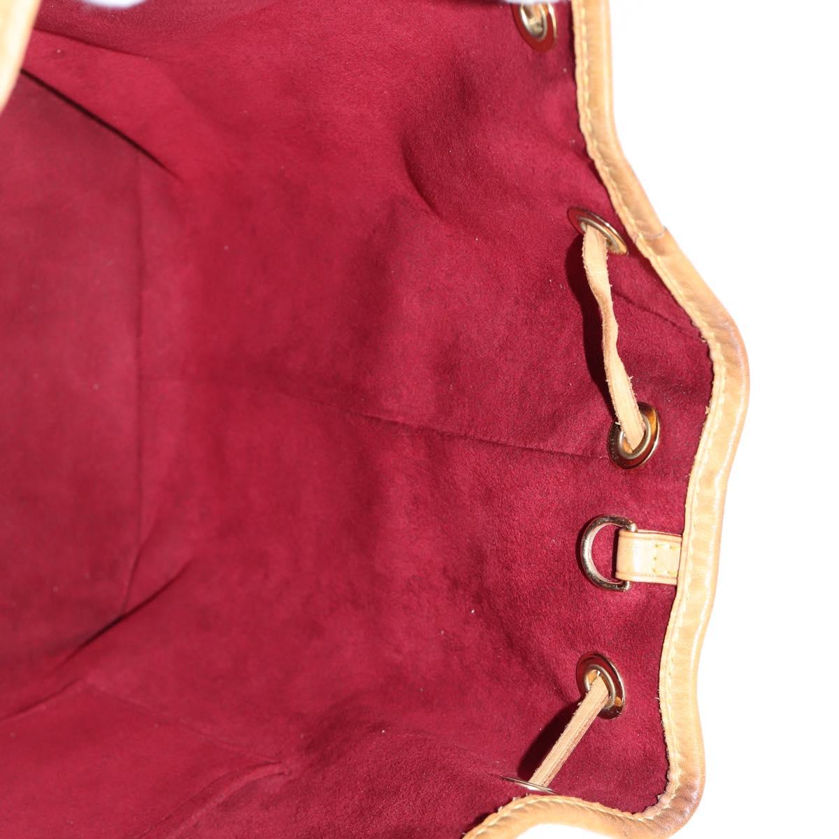 LOUIS VUITTON Monogram Multicolor Petit Noe Bag White M42229 LV Auth 121428AM