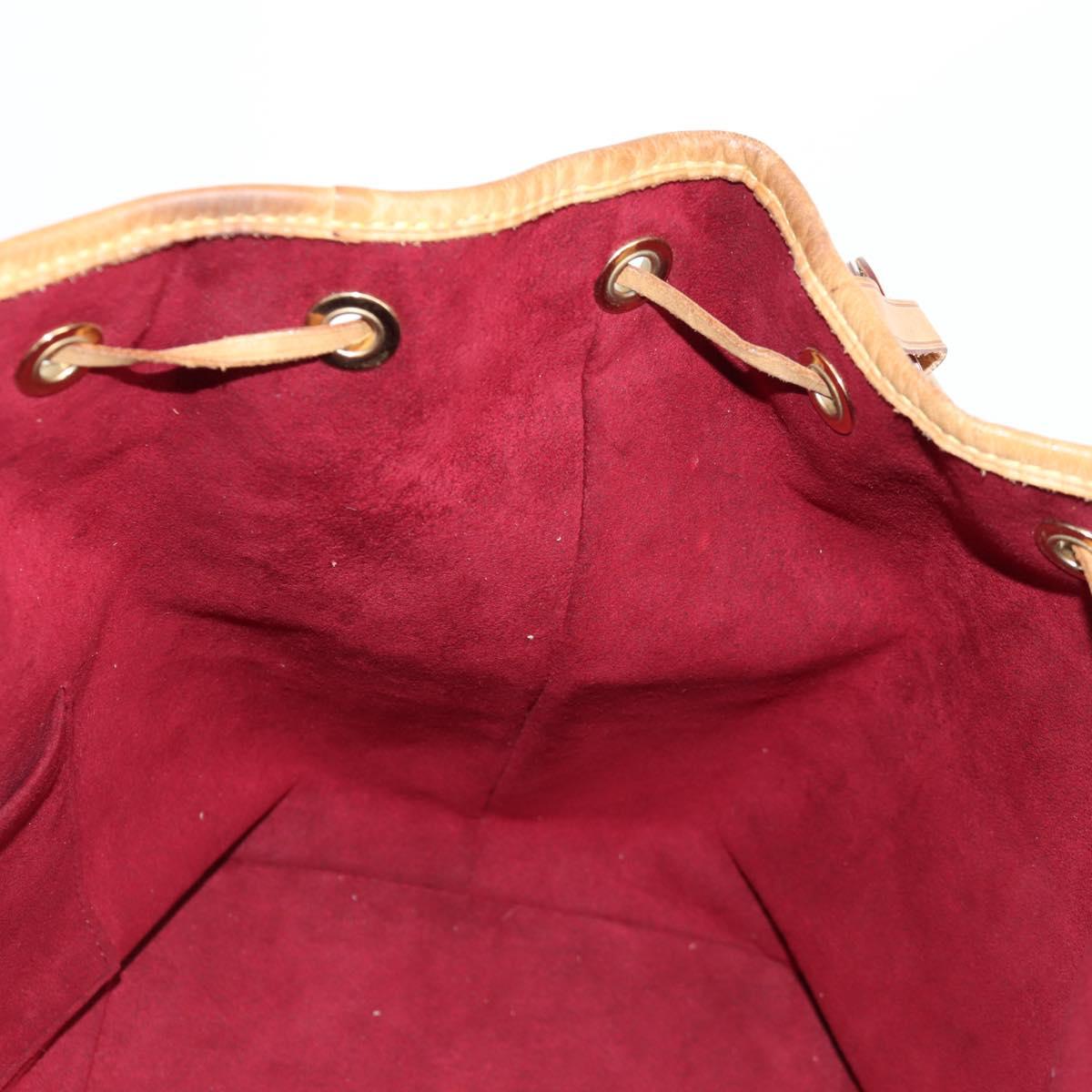 LOUIS VUITTON Monogram Multicolor Petit Noe Bag White M42229 LV Auth 121428AM