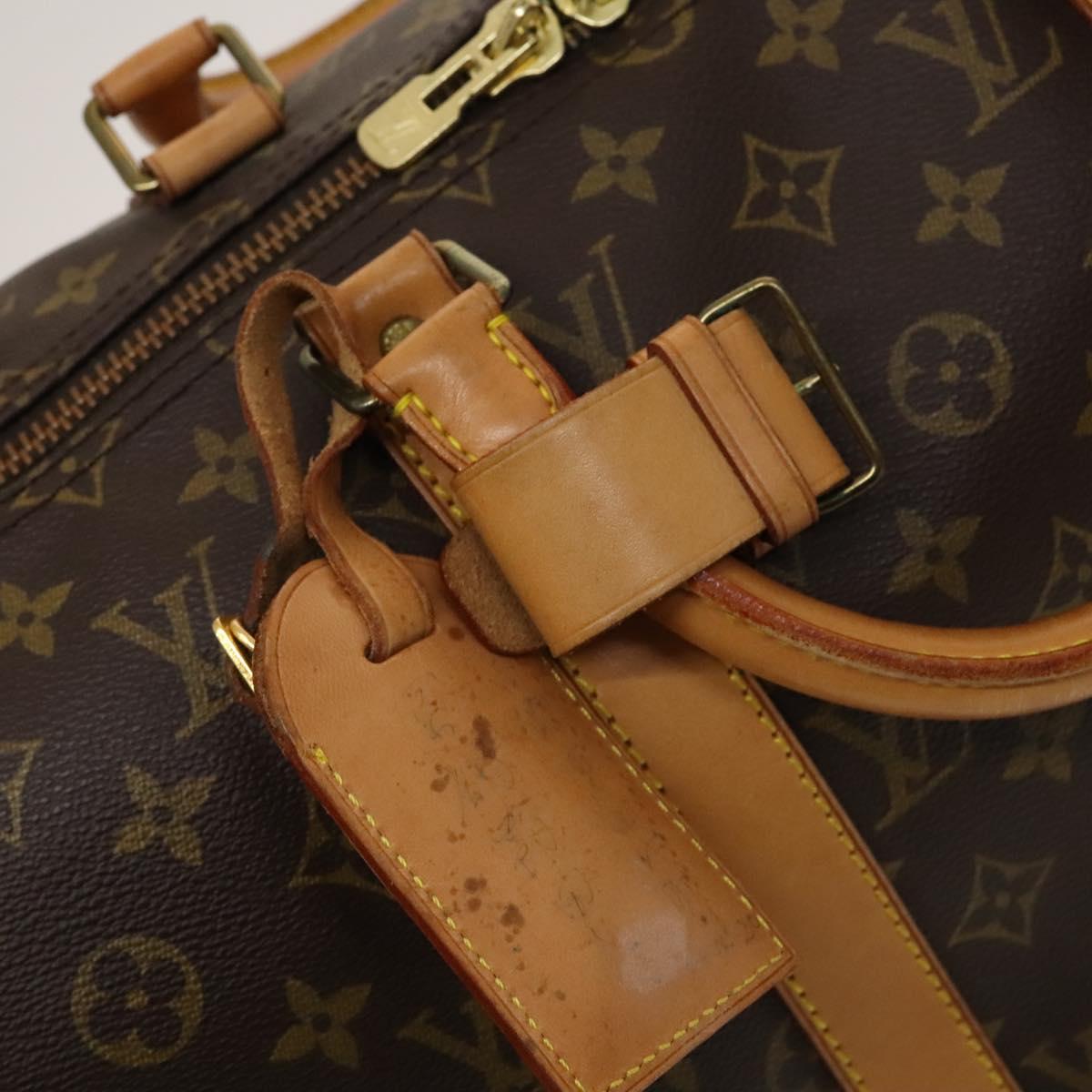 LOUIS VUITTON Monogram Keepall 50 Boston Bag M41426 LV Auth 121436