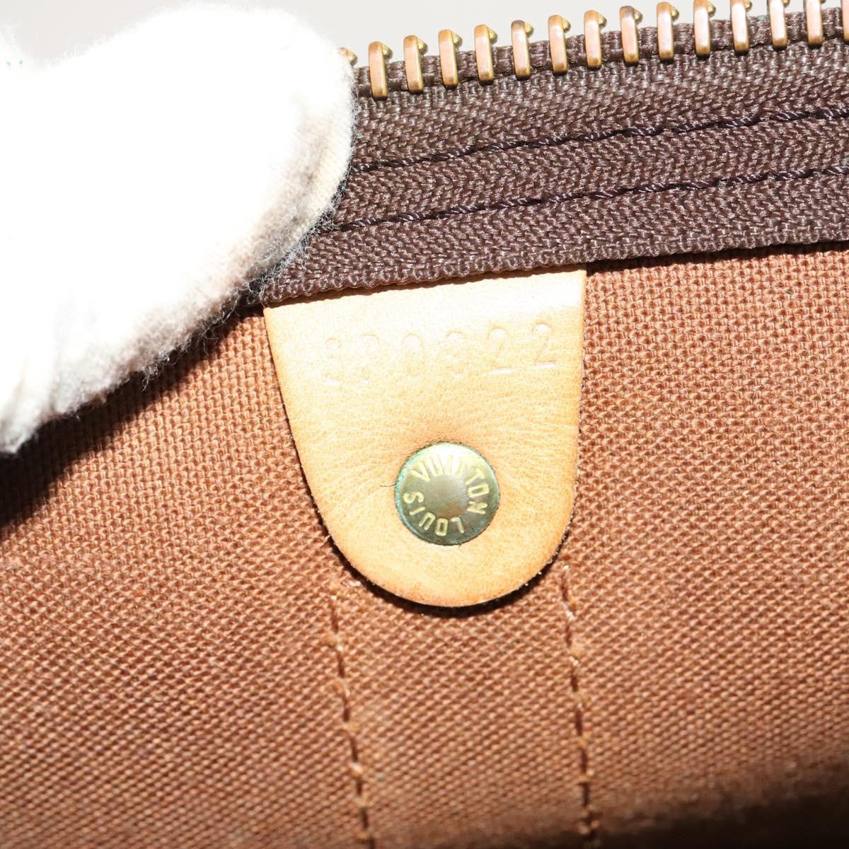 LOUIS VUITTON Monogram Keepall 50 Boston Bag M41426 LV Auth 121436