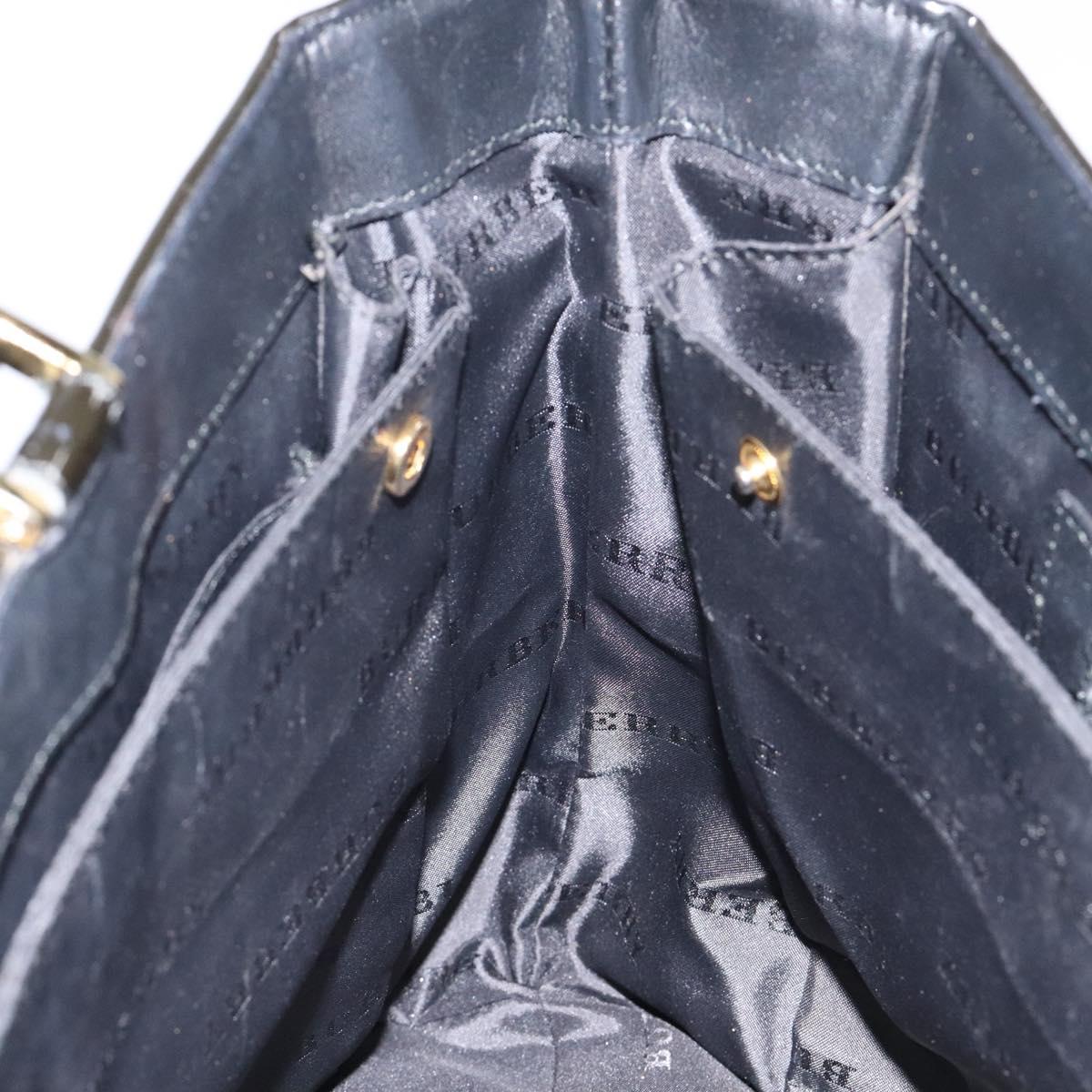 BURBERRY Nova Check Tote Bag Canvas Gold Brown Auth 121468