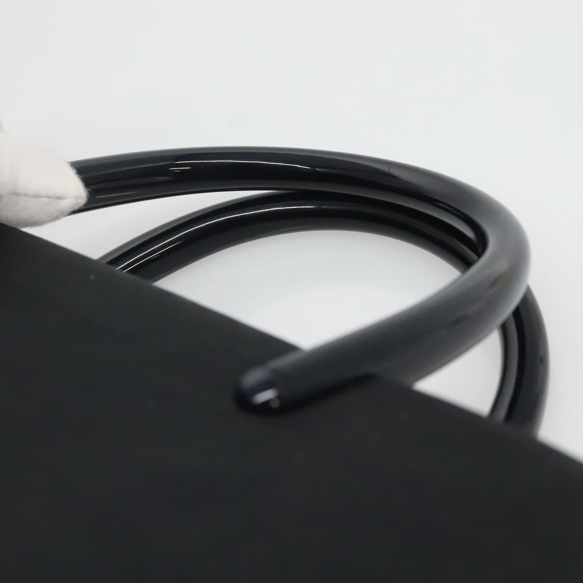 PRADA Hand Bag Nylon Black Auth 121473