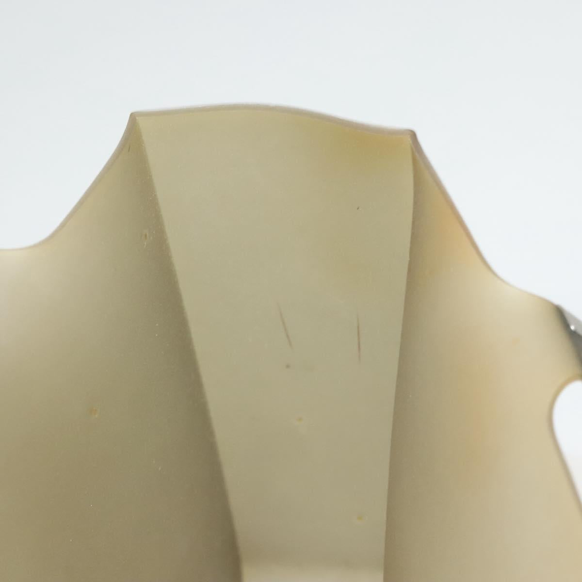 CHANEL Tote Bag Rubber Khaki CC Auth 121481