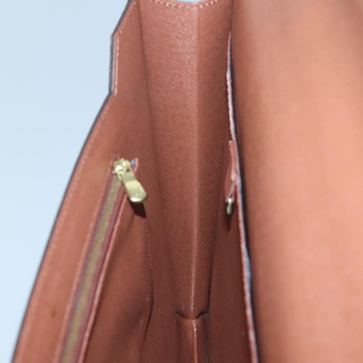 LOUIS VUITTON Monogram Porte Documents Bandouliere Bag M53338 Auth 121485