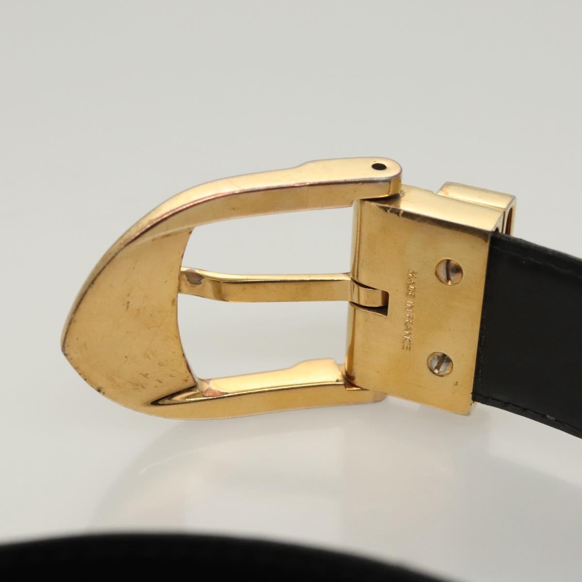LOUIS VUITTON Epi Ceinture Belt 37.4"" Black M6832 LV Auth 121486