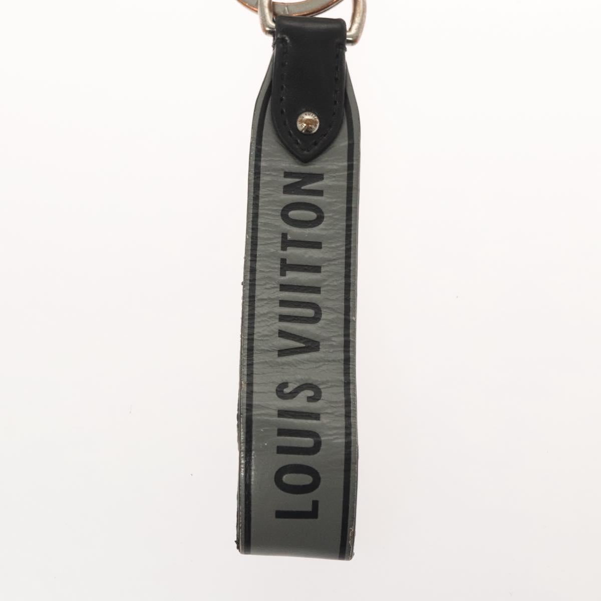 LOUIS VUITTON Monogram Eclipse Reverse Key Holder Capital LV M00337 Auth 121488