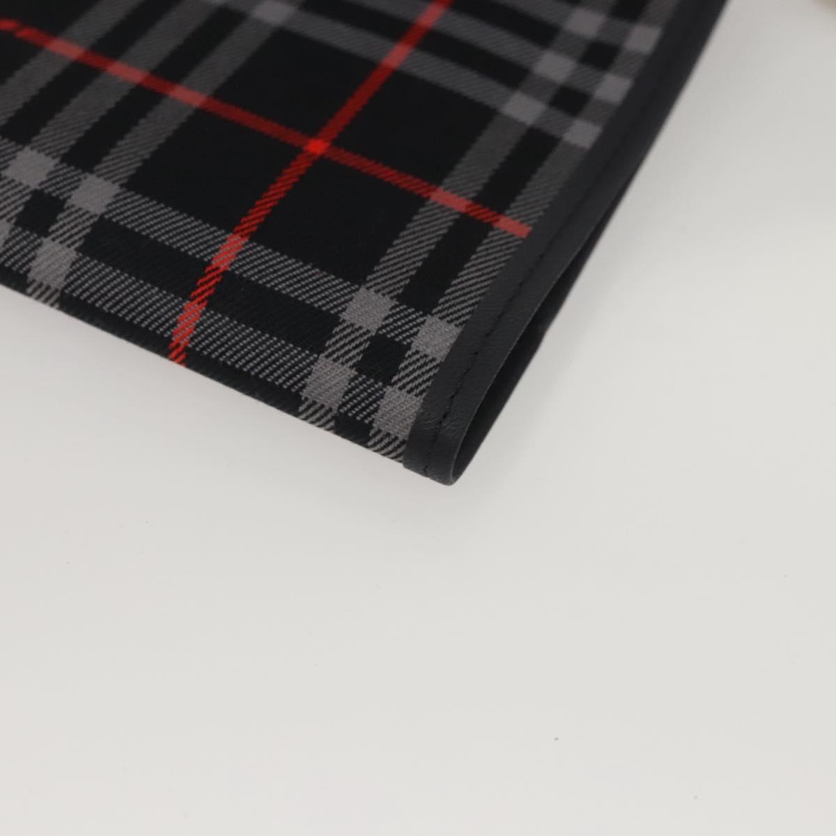 BURBERRY Nova Check Day Planner Cover Canvas Navy Auth 121494