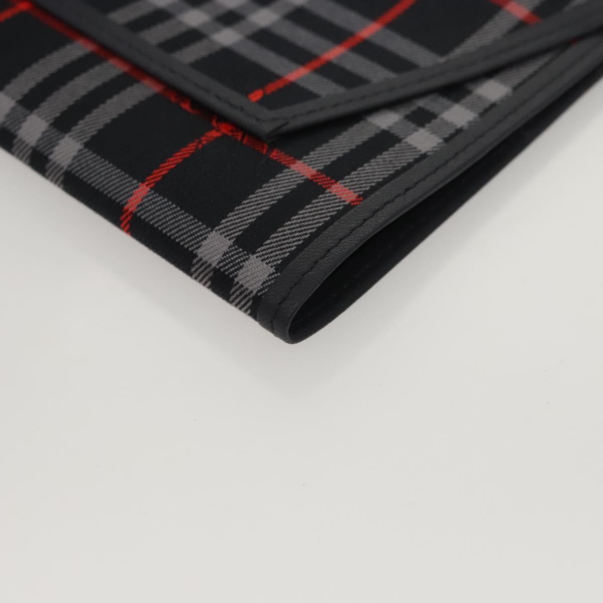 BURBERRY Nova Check Day Planner Cover Canvas Navy Auth 121494