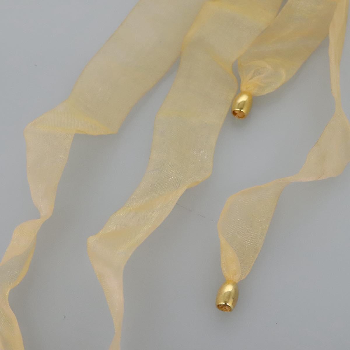 Baccarat Ring Glass 4Set Orange Green Auth 121496