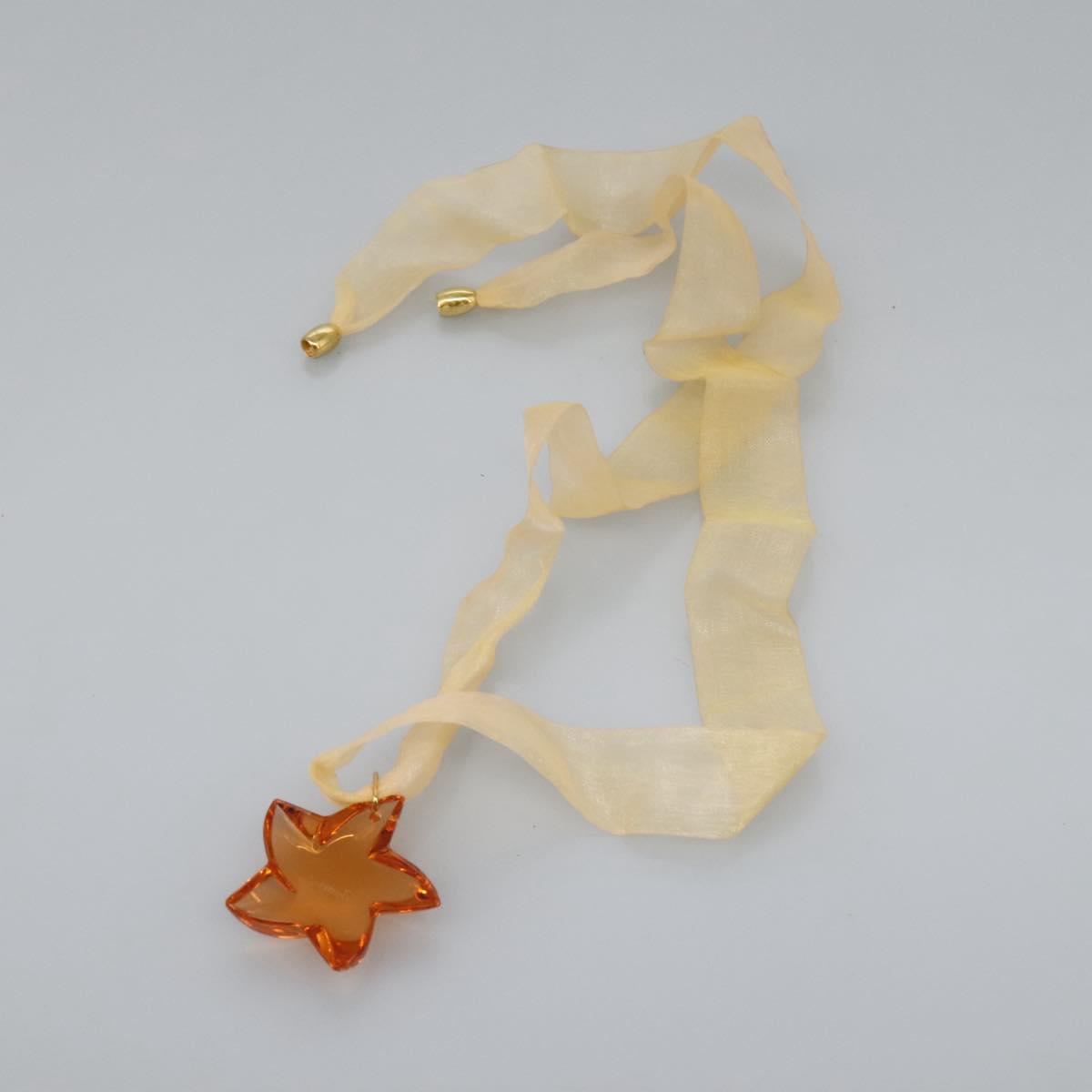 Baccarat Ring Glass 4Set Orange Green Auth 121496