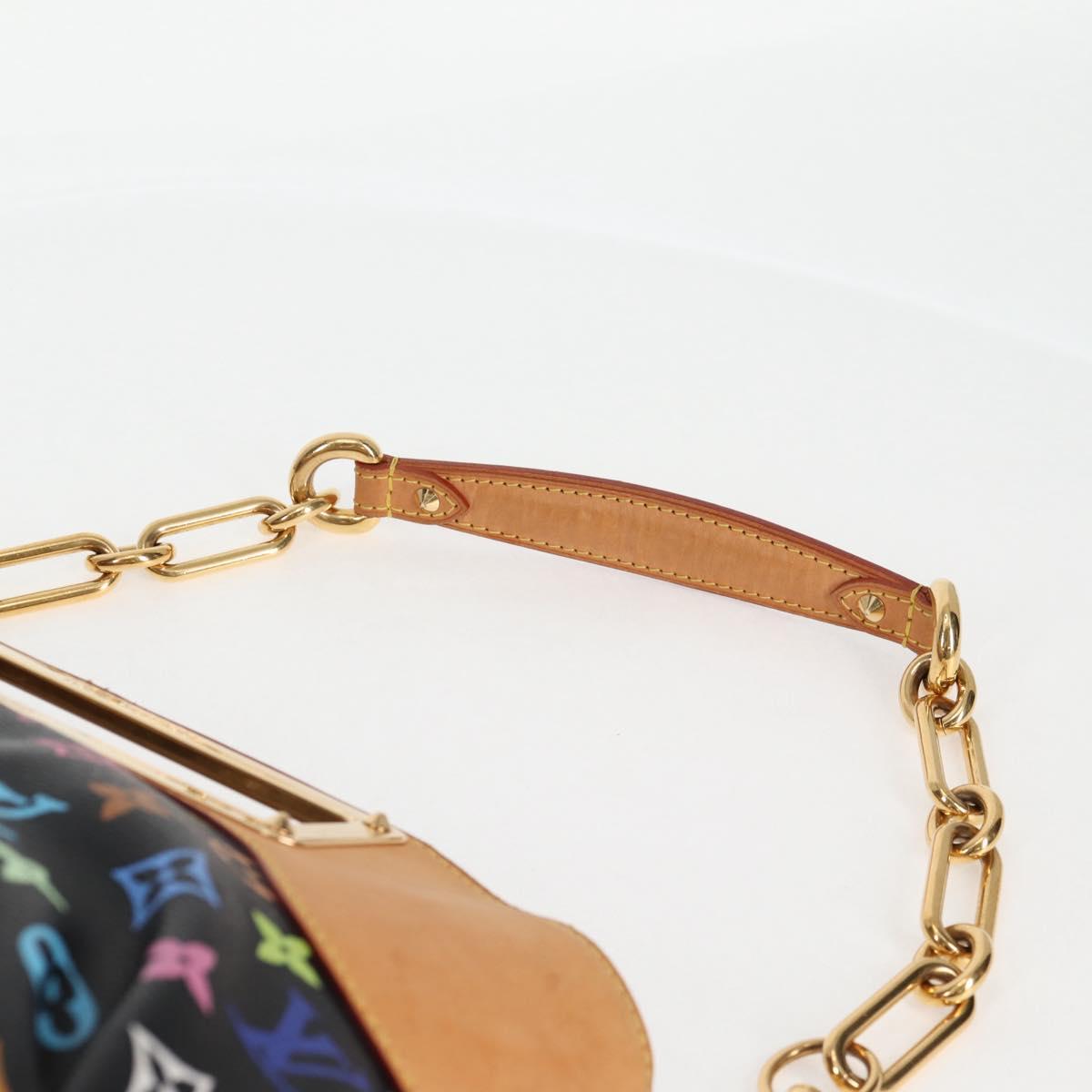 LOUIS VUITTON Monogram Multicolor Judy MM Hand Bag 2Way M40256 LV Auth 121498M